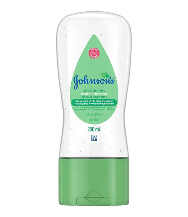 JOHNSON'S | HUILE EN GEL ALOÈS ET VITAMINE E